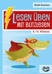 Cover von Lesen üben mit Blitzlesen 3./4. Klasse