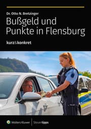 Cover von Bußgeld und Punkte in Flensburg