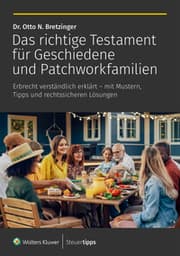 Cover von Das richtige Testament für Geschiedene und Patchworkfamilien