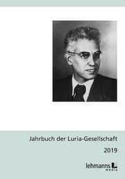 Cover von Jahrbuch der Luria-Gesellschaft 2019
