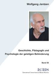 Cover von Geschichte, Pädagogik und Psychologie der geistigen Behinderung