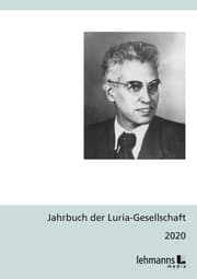 Cover von Jahrbuch der Luria-Gesellschaft 2020