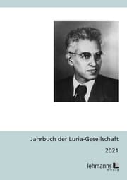Cover von Jahrbuch der Luria-Gesellschaft 2021