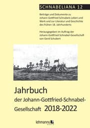 Cover von Jahrbuch der Johann-Gottfried-Schnabel-Gesellschaft 2018-2022