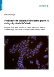 Cover von Protein tyrosine phosphatase interacting protein 51 during migration in HaCat cells