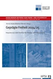 Cover von Geprägte Freiheit 2024/25