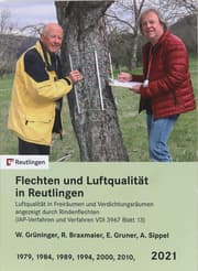 Cover von Flechten und Luftqualität in Reutlingen 2021