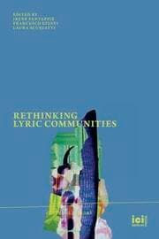 Cover von Rethinking Lyric Communities