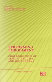 Cover von Performing Embodiment
