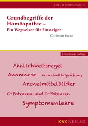 Cover von Grundbegriffe der Homöopathie