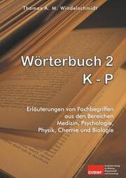 Cover von Wörterbuch 2: K - P