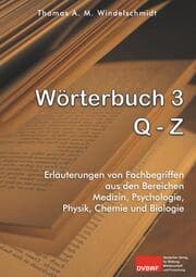 Cover von Wörterbuch 3: Q - z