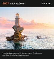 Cover von Leuchttürme Postkartenkalender 2027