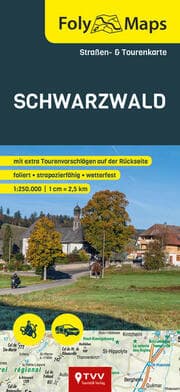 Cover von FolyMaps Karte Schwarzwald 1:250 000