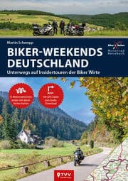Cover von Motorrad Reiseführer Biker Weekends Deutschland