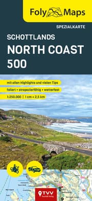 Cover von FolyMaps Karte Schottlands North Coast 500