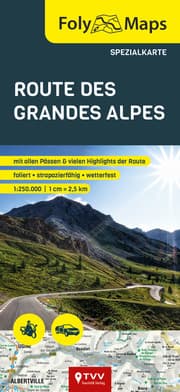 Cover von FolyMaps Route des Grandes Alpes Spezialkarte