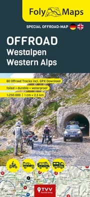 Cover von FolyMaps OFFROAD Westalpen 1:250 000