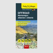 Cover von FolyMaps OFFROAD Montenegro - Albanien 1:250 000