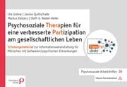 Cover von Psychosoziale Therapien für eine verbesserte Partizipation am gesellschaftlichen Leben