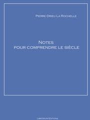 Cover von Notes pour comprendre le siècle