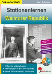 Cover von Stationenlernen Weimarer Republik