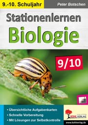Cover von Stationenlernen Biologie 9/10