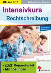 Cover von Intensivkurs Rechtschreibung / Klasse 9-10