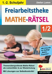 Cover von Freiarbeitstheke Mathe-Rätsel, Klasse 1-2
