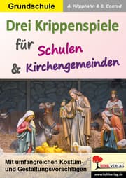 Cover von Drei Krippenspiele für Schulen und Kirchengemeinden