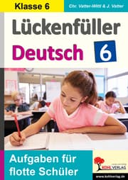 Cover von Lückenfüller Deutsch - Klasse 6