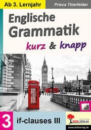 Cover von Englische Grammatik kurz und knapp / Band 3