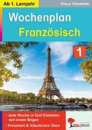Cover von Wochenplan Französisch 1
