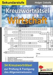 Cover von Kreuzworträtsel Wirtschaft