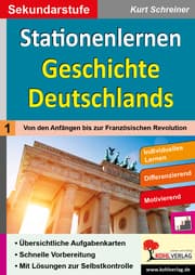 Cover von Stationenlernen Geschichte Deutschlands 1