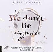 Cover von We don't lie anymore
