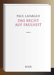 Cover von Das Recht auf Faulheit