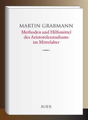 Cover von Methoden und Hilfsmittel des Aristotelesstudiums im Mittelalter