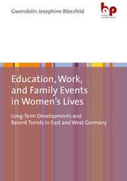 Cover von Education, Work, and Family Events in Womens Lives