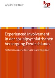 Cover von Experienced Involvement in der sozialpsychiatrischen Versorgung Deutschlands