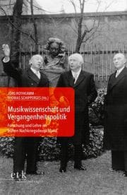 Cover von Musikwissenschaft und Vergangenheitspolitik