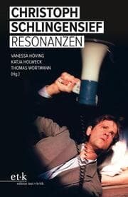 Cover von Christoph Schlingensief: Resonanzen