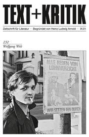 Cover von TEXT + KRITIK 232 - Wolfgang Welt