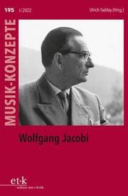 Cover von Wolfgang Jacobi