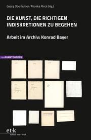 Cover von DIE KUNST, DIE RICHTIGEN INDISKRETIONEN ZU BEGEHEN