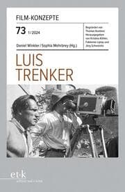 Cover von FILM-KONZEPTE 73 - Luis Trenker