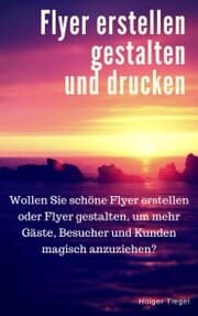 Cover von Flyer erstellen gestalten und drucken
