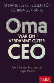 Cover von Oma wär ein verdammt guter CEO