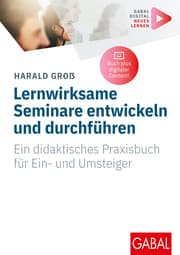 Cover von Lernwirksame Seminare entwickeln und durchführen
