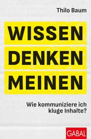 Cover von Wissen, denken, meinen